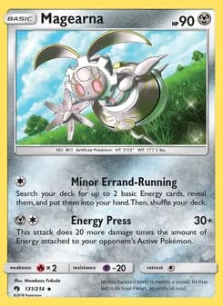 Magearna card in English