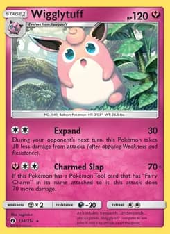 Wigglytuff card in English