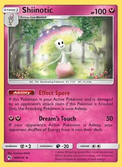 Shiinotic card in English
