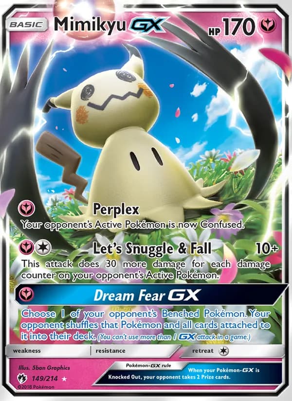 Mimikyu GX card in English