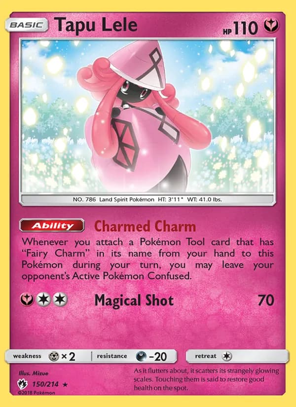Tapu Lele card in English