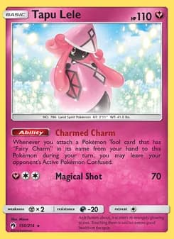 Tapu Lele card in English