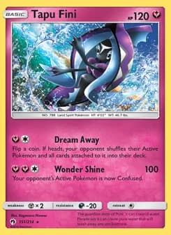 Tapu Fini card in English