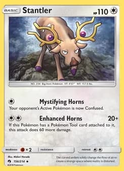 Stantler card in English