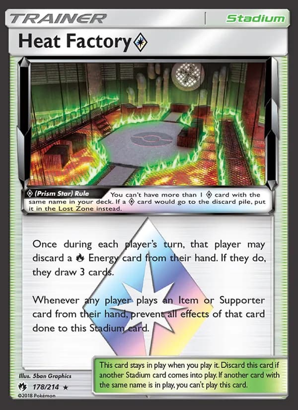 Heat Factory ◇ card in English