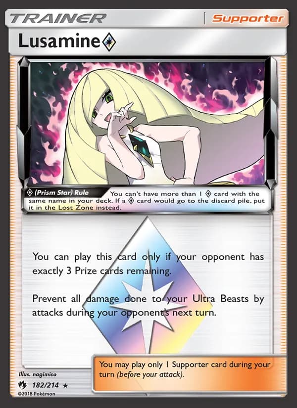 Lusamine ◇ card in English