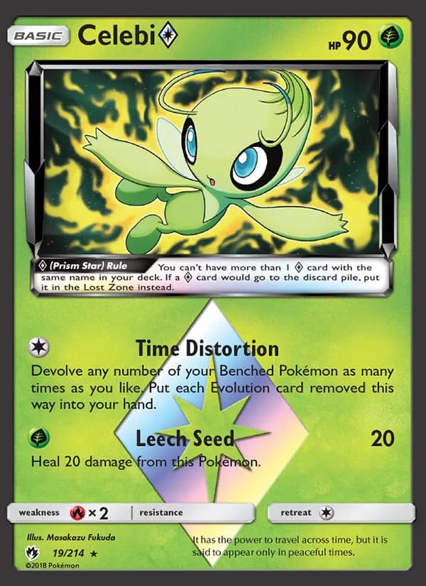 Celebi ◇ card in English