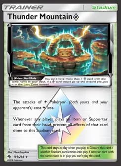 Thunder Mountain ◇ card in English