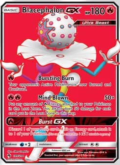 Blacephalon GX card in English