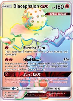 Blacephalon GX card in English