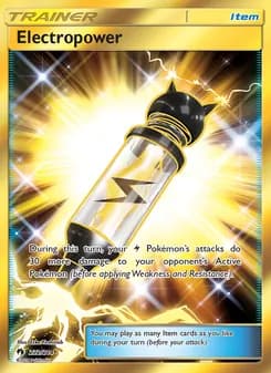Electropower card in English