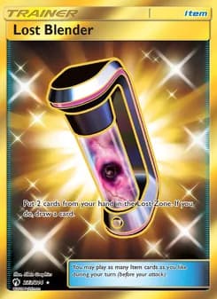 Lost Blender card in English