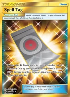 Spell Tag card in English