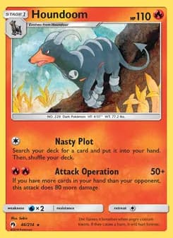 Houndoom card in English