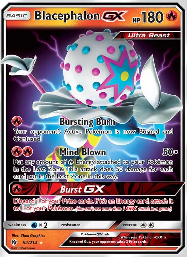 Blacephalon GX card in English