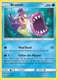 Bruxish card in English