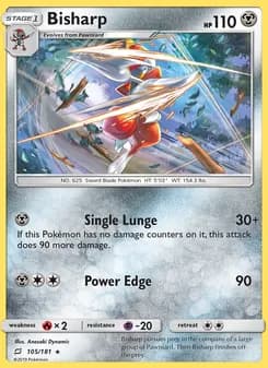 Bisharp card in English