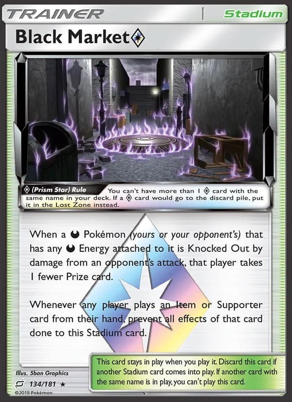 Black Market ◇ card in English