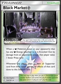 Black Market ◇ card in English