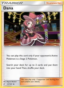 Dana card in English