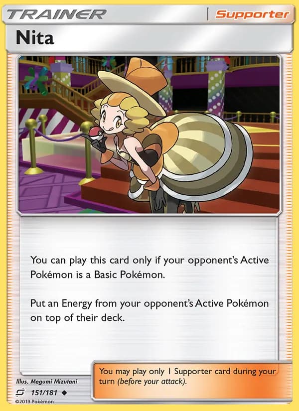 Nita card in English
