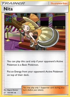 Nita card in English