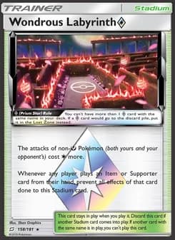 Wondrous Labyrinth ◇ card in English
