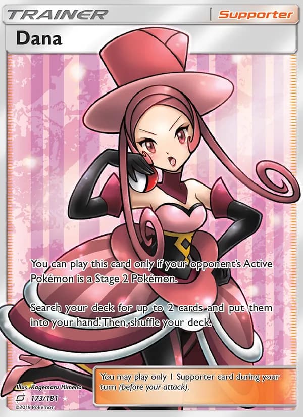Dana card in English