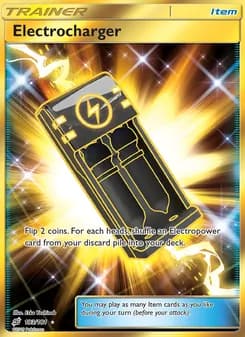 Electrocharger card in English