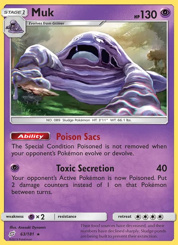 Muk card in English