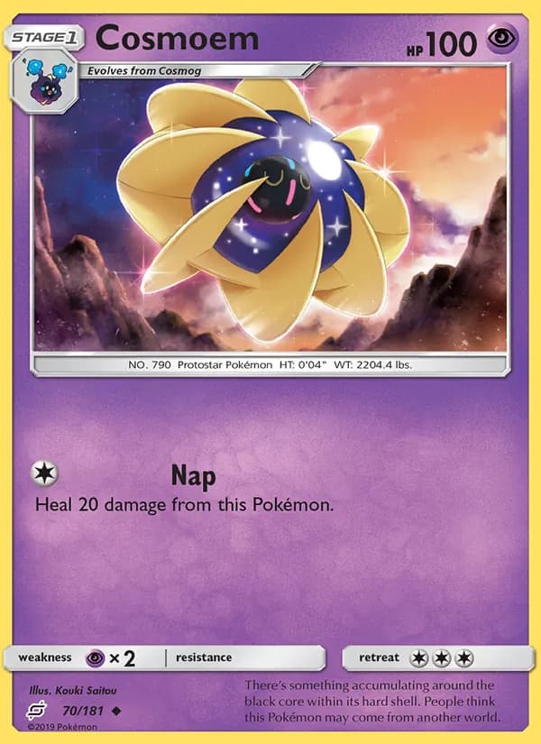 Cosmoem card in English