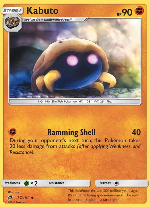 Kabuto card in English