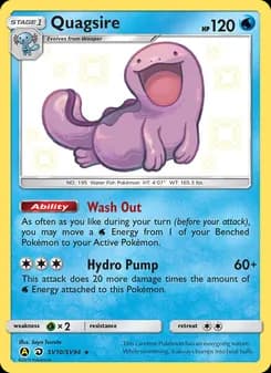 Quagsire card in English