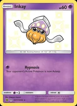 Inkay card in English