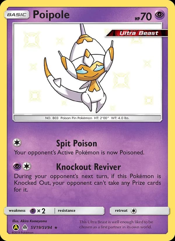 Poipole card in English