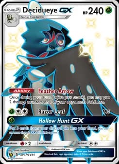 Decidueye-GX card in English