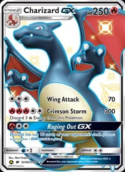 Charizard-GX card in English