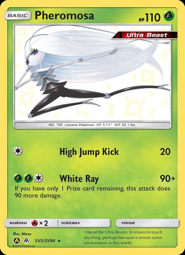 Pheromosa card in English
