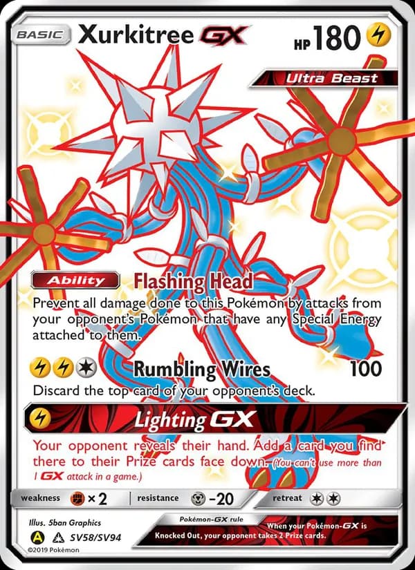Xurkitree-GX card in English