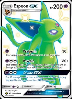 Espeon-GX card in English