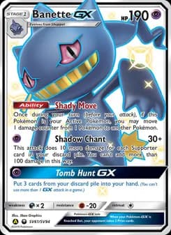 Banette-GX card in English