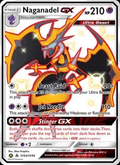 Naganadel-GX card in English