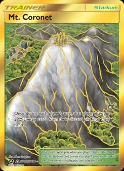 Mt. Coronet card in English