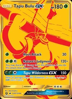Tapu Bulu-GX card in English