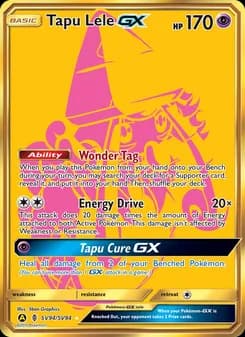 Tapu Lele-GX card in English