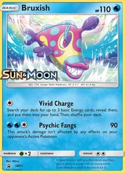 Bruxish card in English