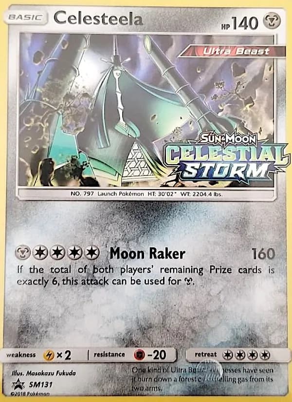 Celesteela card in English