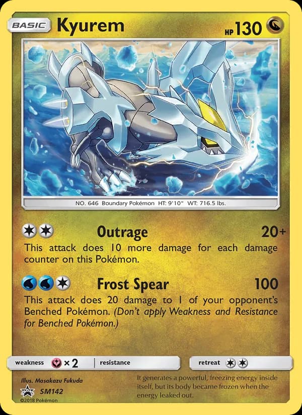 Kyurem card in English