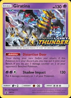 Giratina card in English
