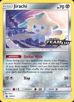 Jirachi card in English